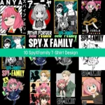 SpyXFamily T-Shirt Design