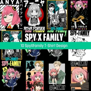 SpyXFamily T-Shirt Design