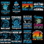Fishing Tshirt Design
