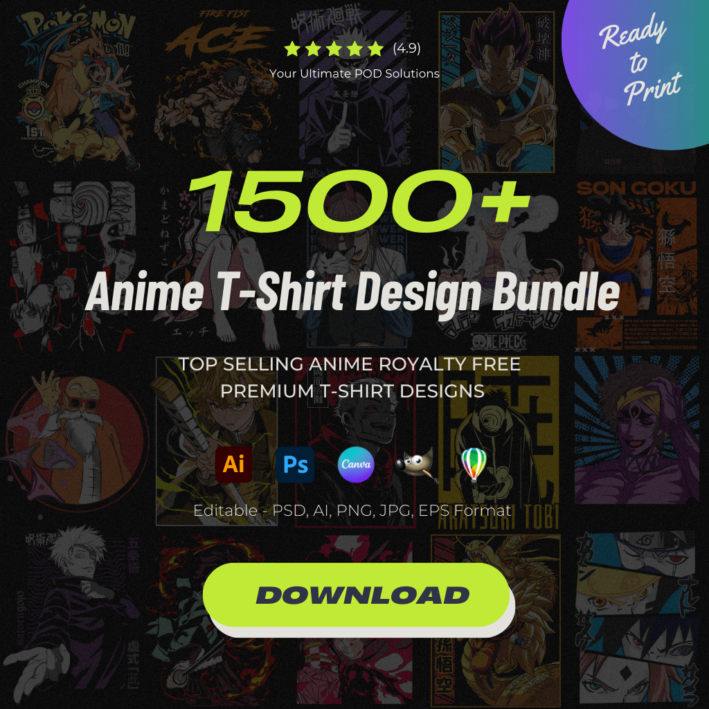 1500+ Anime Bundle