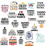 Summer quotes tshirt design