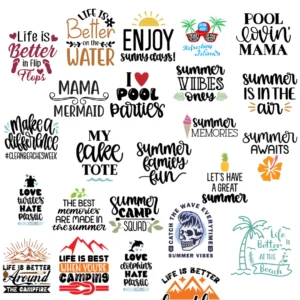 Summer quotes tshirt design