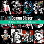 Demon Slayer Tshirt Design, Demon Slayer Premium Anime Collection