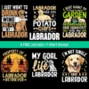 Labrador dog tshirt design