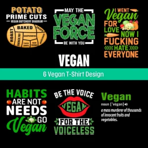 vegan tshirt design quotes