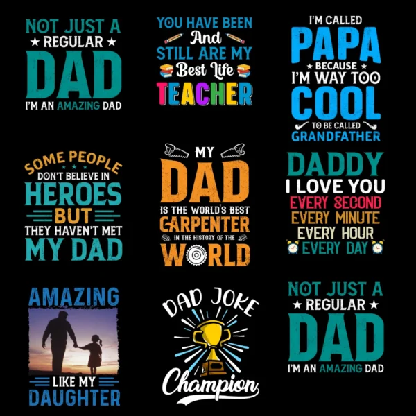 Dad tshirt design, fathers day