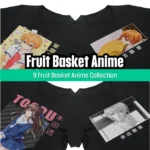 9 Fruit Basket Anime Bundle, Free Tshirt Mockup