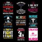 Nurse tshirt design