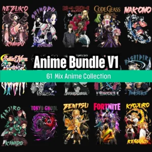 Free Anime Tshirt Design bundle Download, Anime Tshirt Design, Goku Tshirt Design