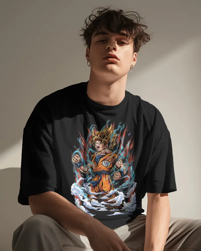 Dragon Ball Z Tshirt Mockup