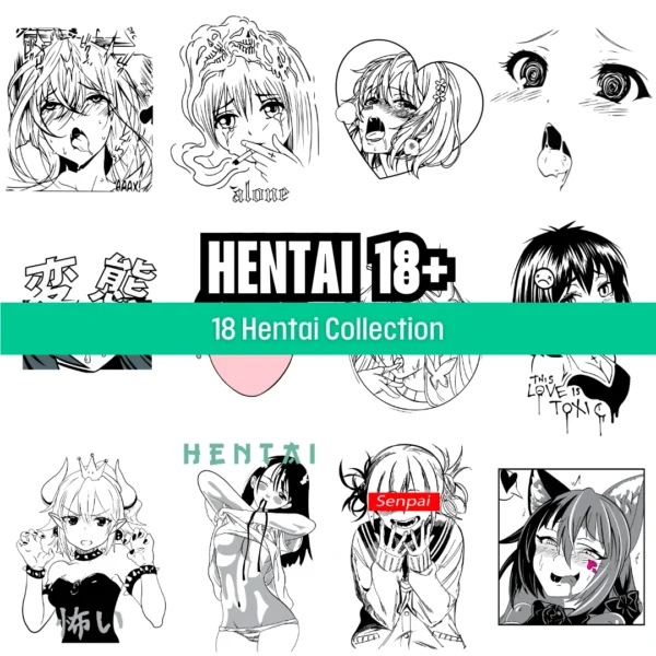 Hentai Tshirt design, Hentai shirt design bundle free