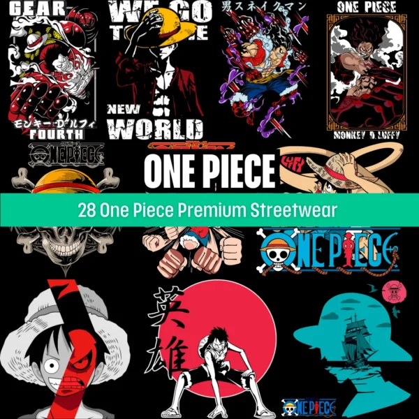 ONE PIECE Anime Collection, one piece Tshirt design