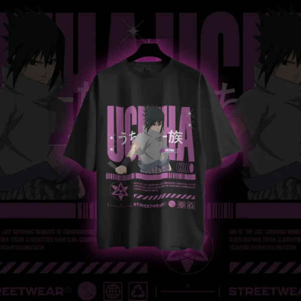 SASUKE Streetwear Premium Collection, Sakuke tshirt design